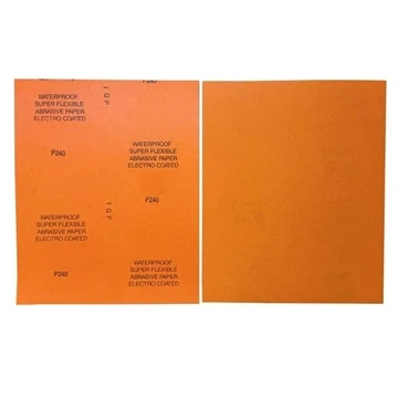 Aké sú typy a výrobný proces brúsneho papiera?